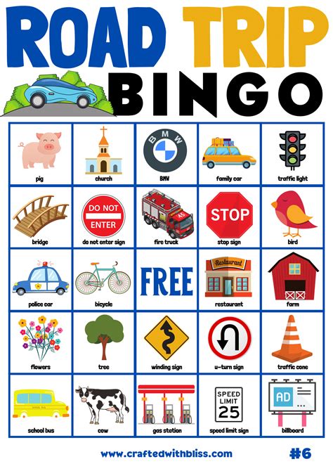 Beyond "Are We There Yet?": Your Ultimate Guide to Printable Road Trip Bingo for Family Fun!