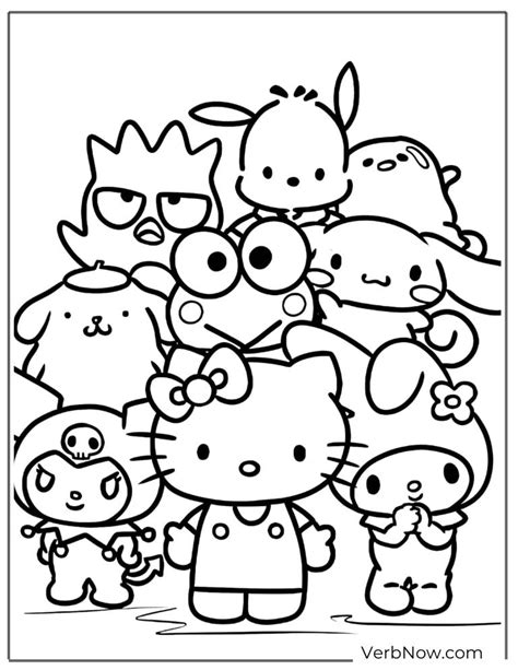 Unlock a World of Cuteness: Your Ultimate Guide to Printable Sanrio Coloring Pages