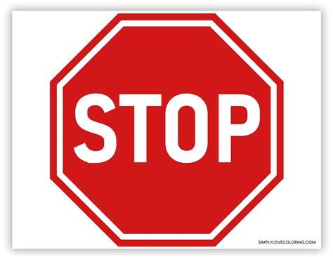 Your Ultimate Guide to Printable Stop Signs: From Playtime to Practicality!