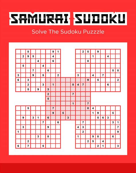 Unlock Your Brainpower: The Ultimate Guide to Printable Sudoku Samurai Puzzles