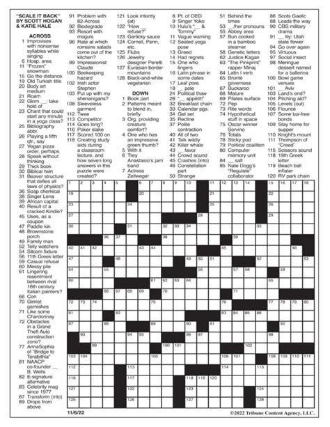 The Ultimate Guide to Printable Sunday Crossword Puzzles PDF: Your Weekend Brain Boost Awaits!