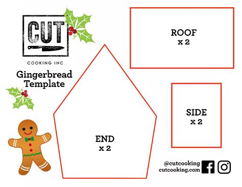 Unwrap the Sweet Success: Your Ultimate Guide to Printable Templates for Gingerbread Houses!