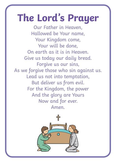 Finding Comfort & Connection: Your Guide to the Perfect Printable Lord's Prayer