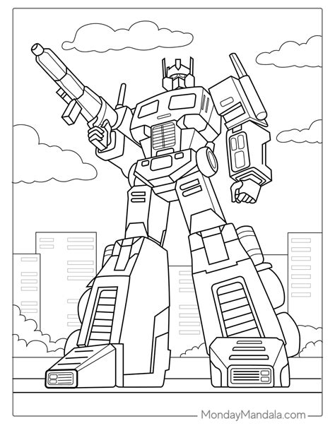Roll Out the Crayons! Your Ultimate Guide to Free Printable Transformers Coloring Pages