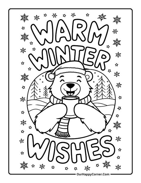 Cozy & Creative: Your Ultimate Guide to Printable Winter Coloring Pictures for All Ages
