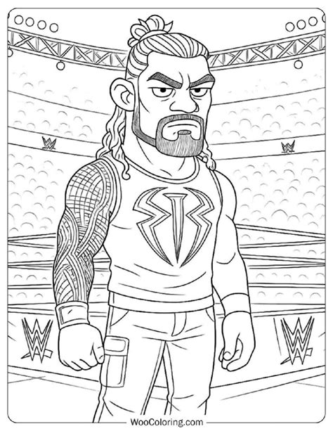 Unleash Your Inner Champion: The Ultimate Guide to Printable WWE Coloring Pages