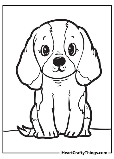 Unleash Creativity: The Cutest Puppy Dog Printable Coloring Pages for Endless Fun!