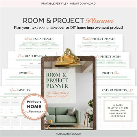 Your Dream Room, Simplified: Why a Room Project Planner Printable is Your Secret Weapon
