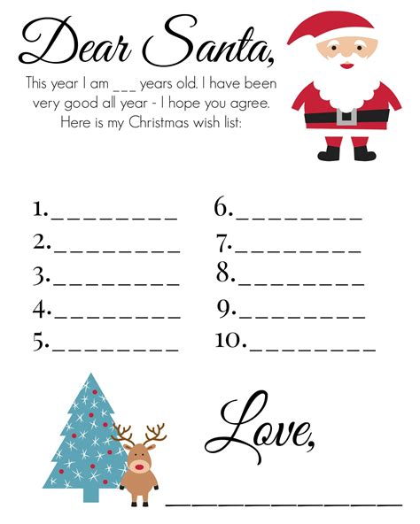The Ultimate Guide to Santa Christmas List Printables: Sparking Joy and Organizing Holiday Wishes