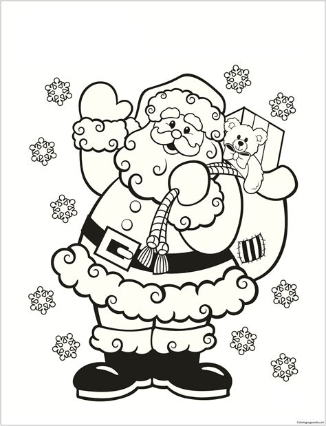 The Ultimate Guide to Free Santa Color Pages Printable: Unleash Holiday Cheer!