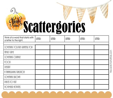 Unleash Game Night Fun: The Ultimate Guide to Printable Scattergories Cards
