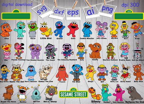 Unlock the Magic: Your Ultimate Guide to Sesame Street Printable Characters for Endless Fun & Learning!