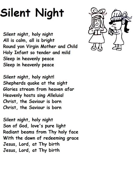 The Ultimate Guide to 'Silent Night' Song Lyrics Printable: History, Meaning, & Free Downloads for Every Occasion