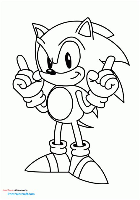 Unleash the Speed: Your Ultimate Guide to Finding Free Printable Sonic Coloring Pages!