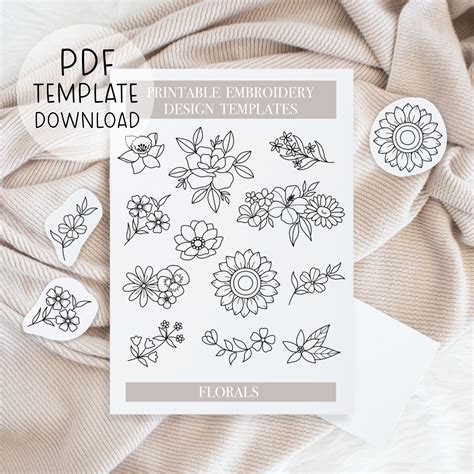 The Ultimate Guide to Stensil for Embroidery for Towels Printable: Unlock Your Creative Spark!