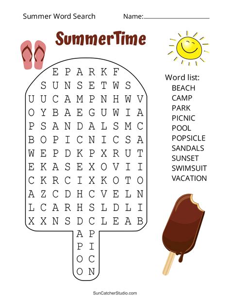 Unlock Summer Fun: Your Ultimate Guide to Summertime Word Search Printables!