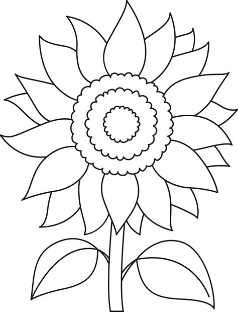Blooming Creativity: Your Ultimate Guide to "Sunflower Template Printable" Goodness!