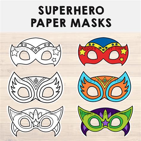 Unleash Their Inner Hero: Your Ultimate Guide to "Superhero Mask Printable" Fun!