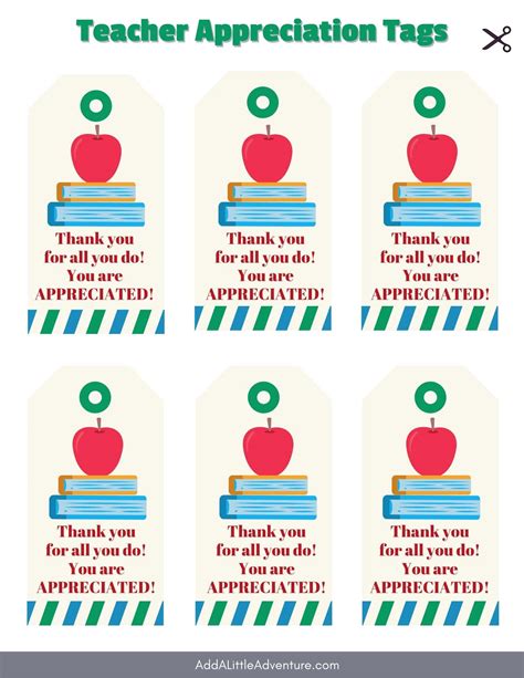 Unlocking Joy: Your Comprehensive Guide to Free Printable Teacher Appreciation Tags That Truly Shine