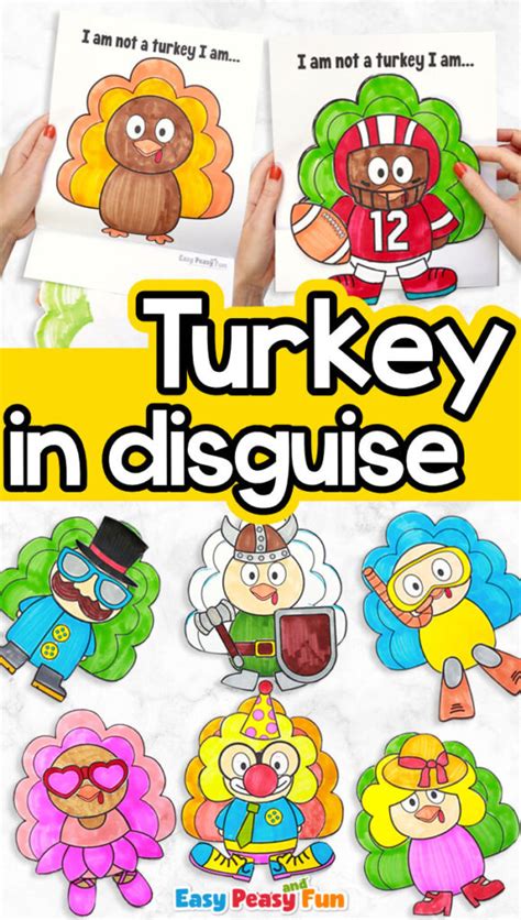 Gobble Up the Fun: Your Ultimate Guide to a Perfect Printable Disguise a Turkey Template!