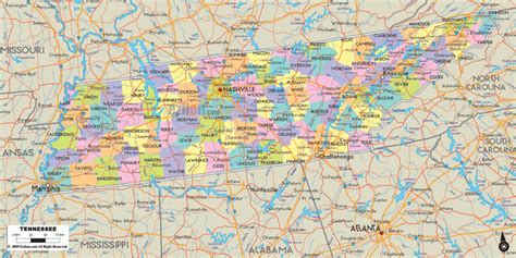 Your Ultimate Guide to a Perfect Tennessee Map Printable (and Why You Need One!)