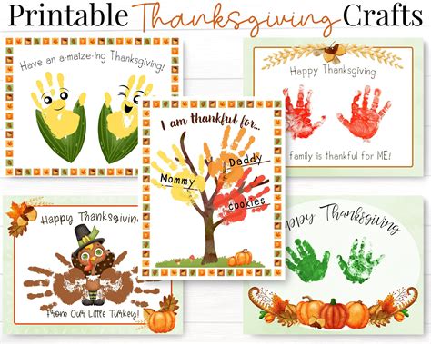 Harvesting Joy & Creativity: The Ultimate Guide to Thanksgiving Crafts for Kids with FREE Printables!