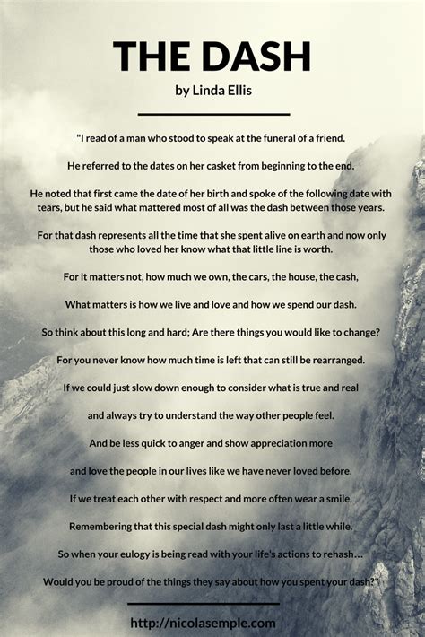 Embrace Every Moment: Your Heartfelt Guide to The Dash Printable Poem and Its Enduring Power