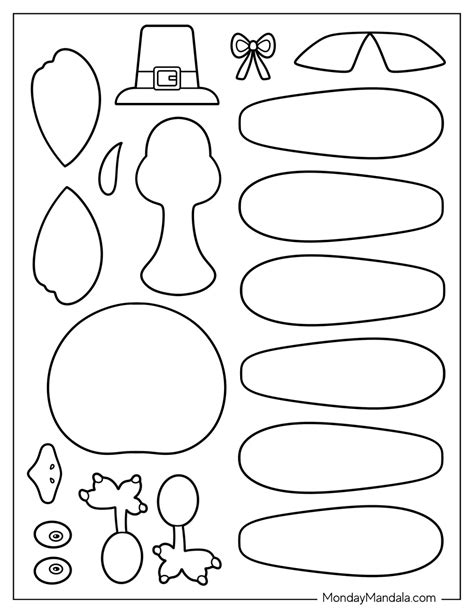 Your Ultimate Guide to Finding the Perfect Turkey Template Printable PDF for Festive Fun!