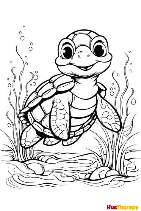 Dive into Creativity: Unlocking the Joy of Turtle Coloring Pages Printable!