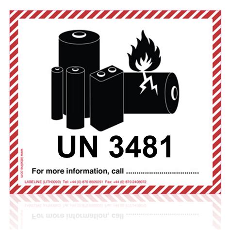 UN3481 Label Printable: Your Essential Guide to Compliant Lithium Battery Shipping