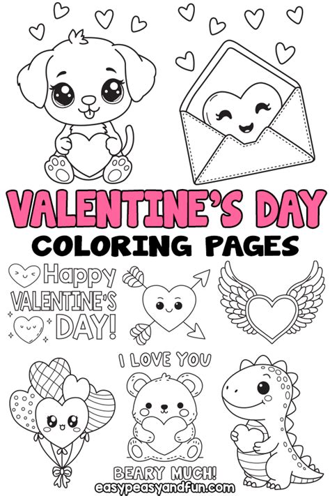 Unleash the Love: Your Ultimate Guide to Free Valentine's Day Printable Coloring Pages!