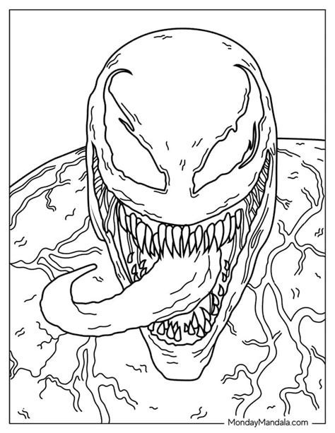 Unleash Your Inner Artist: The Ultimate Guide to Venom Printable Coloring Pages