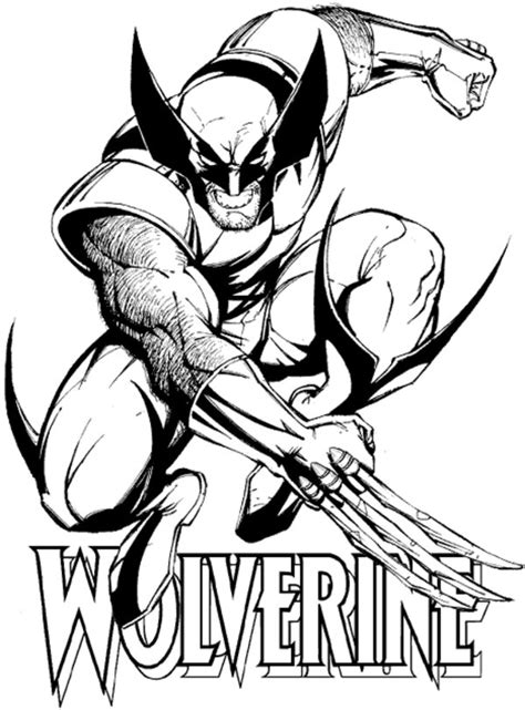Unleash Your Inner Mutant: The Ultimate Guide to Wolverine Printable Coloring Pages!
