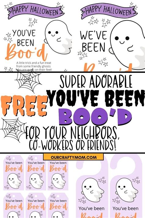 Your Ultimate Guide to "You've Been Booed!" Printables & Creating Spooky-Sweet Surprises