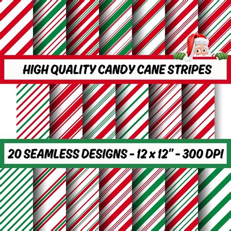 1. Classic Candy Cane Designs: Timeless Stripes for Every Age