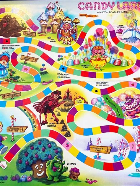 1. The Classic Revival: Authentic Candyland Printables