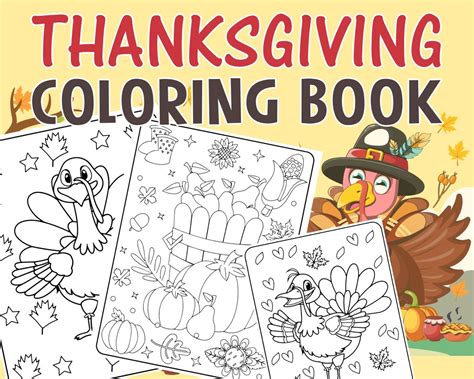 1. Turkey Time Fun: Classic & Cute Thanksgiving Printables