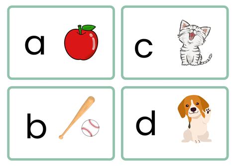 2. Dynamic Duo: Alphabet Flashcards & Word Association