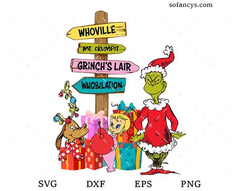 2. Grinch with Friends & Foes: Max, Cindy Lou Who, and More!