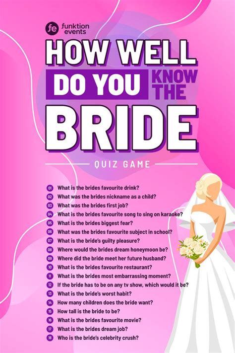 2. Nostalgia & "How Well Do You Know the Bride?" Quizzes