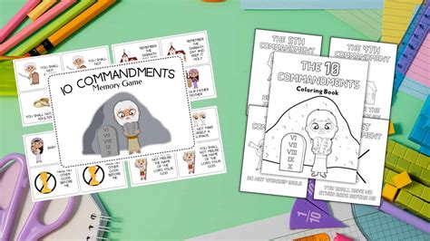 3. Creative Activities & Games with the Commandments