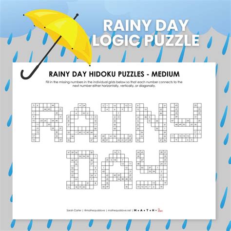3. Rainy Day Rescue Puzzles
