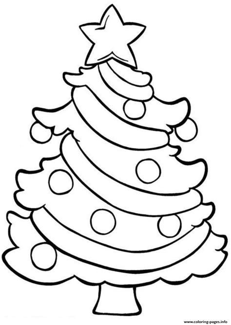 3. Simple & Beginner-Friendly Christmas Tree Coloring Pictures for Little Hands