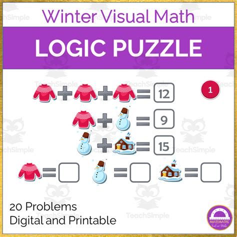 4. Challenging Winter Brain Teasers