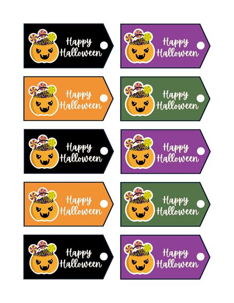 4. Personalized Perfection: Customizing Your Free Printable Halloween Gift Tags