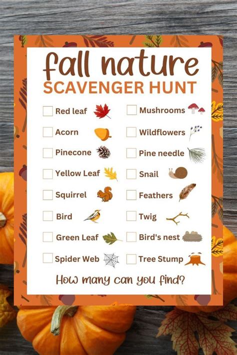 4. Photo & Memory-Making Fall Scavenger Hunt