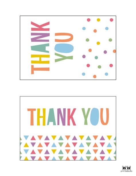 4. Simple & Sweet Thank You Notes (Printable!)