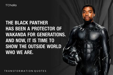 5. Inspiring Black Panther Quotes & Wall Art