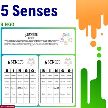 5. Sound & Experience Bingo: Engaging All the Senses