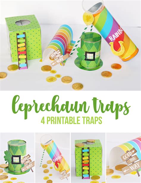 5. The Super Speedy & Simple: Quick-Print Leprechaun Trap Printables for Last-Minute Fun